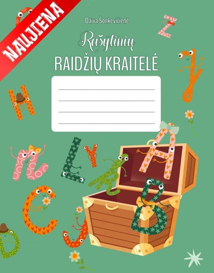 Rašytinių raidžių kraitelė. Pratybų sąsiuvinis kaina ir informacija | Pratybų sąsiuviniai | pigu.lt