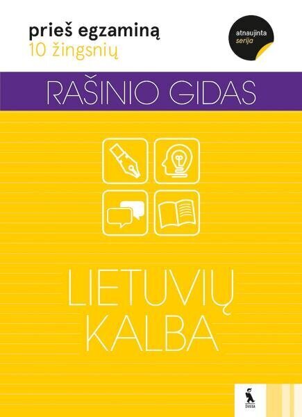 Rašinio gidas. 10 žingsnių prieš egzaminą kaina ir informacija | Pratybų sąsiuviniai | pigu.lt