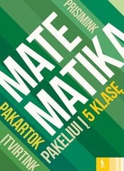 Pakeliui į 5 kl. Matematika. Užduotys цена и информация | Рабочие тетради | pigu.lt