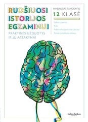 Ruošiuosi istorijos valstybiniam egzaminui: praktinės užduotys, 12 klasė цена и информация | Рабочие тетради | pigu.lt