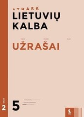 Lietuvių kalba. Užrašai 5 kl. 2 d. цена и информация | Рабочие тетради | pigu.lt