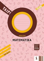 Matematika. Užrašai 1 kl., III d. цена и информация | Рабочие тетради | pigu.lt