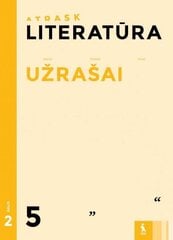 Literatūra. Užrašai 5 kl. 2 d. цена и информация | Рабочие тетради | pigu.lt