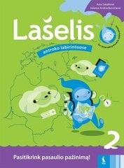 Lašelis antroko labirintuose. Pasitikrink pasaulio pažinimą! цена и информация | Рабочие тетради | pigu.lt