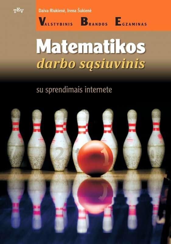 Valstybinis brandos egzaminas. Matematikos darbo sąsiuvinis su sprendimais internete kaina ir informacija | Pratybų sąsiuviniai | pigu.lt