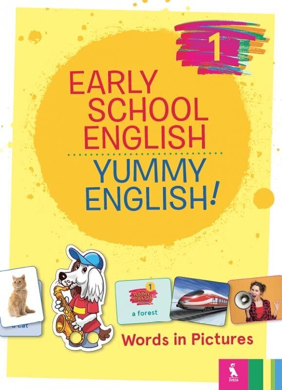 Early School English 1: Yummy English! Words in Pictures. Pratybos 2 kl. цена и информация | Pratybų sąsiuviniai | pigu.lt