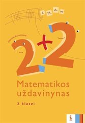 2 + 2, matematikos uždavinynas 2 klasei kaina ir informacija | Enciklopedijos ir žinynai | pigu.lt