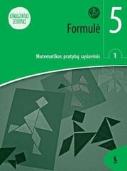 Formulė. Pratybų sąsiuvinis 5 kl, I d. цена и информация | Рабочие тетради | pigu.lt