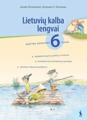 Lietuvių kalba lengvai. Pratybų sąsiuvinis 6 kl. kaina ir informacija | Pratybų sąsiuviniai | pigu.lt