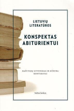 Lietuvių literatūros konspektas abiturientui цена и информация | Vadovėliai | pigu.lt