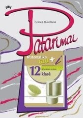 Matematika tau plius. Patarimai 12 kl. kaina ir informacija | Pratybų sąsiuviniai | pigu.lt