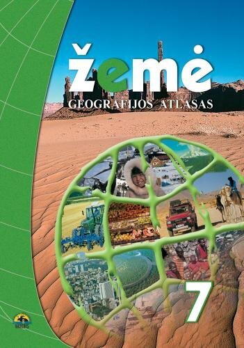 Žemė. Geografijos atlasas 7 kl. цена и информация | Vadovėliai | pigu.lt