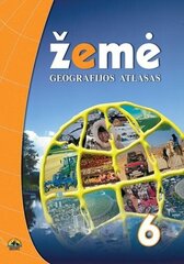 Žemė 6. Geografijos atlasas, 6 klasei цена и информация | Рабочие тетради | pigu.lt