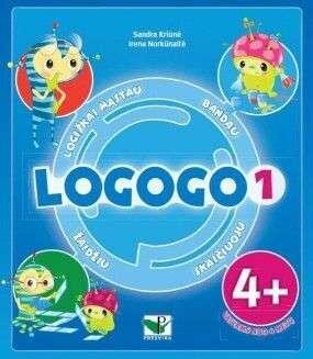 Logogo 1. Loginio mąstymo ugdymo knygelė vaikams nuo 4 m. kaina ir informacija | Lavinamosios knygos | pigu.lt