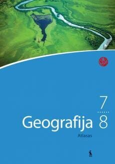 Geografija. Atlasas 7 - 8 kl. kaina ir informacija | Vadovėliai | pigu.lt