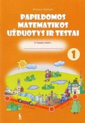 Skaičių šalis. 1-asis pratybų sąsiuvinis 4 kl. kaina ir informacija | Pratybų sąsiuviniai | pigu.lt