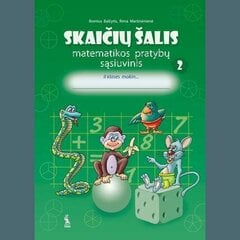 Skaičių šalis. 2-asis pratybų sąsiuvinis 2 kl. цена и информация | Рабочие тетради | pigu.lt