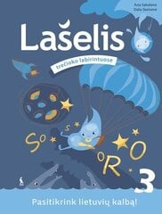 Lašelis trečioko labirintuose. Pasitikrink lietuvių kalbą kaina ir informacija | Pratybų sąsiuviniai | pigu.lt