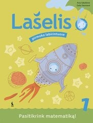 Lašelis antroko labirintuose. Pasitikrink matematiką цена и информация | Рабочие тетради | pigu.lt