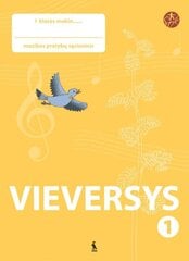 Vieversys. Muzikos pratybų sąsiuvinis 1 kl. kaina ir informacija | Pratybų sąsiuviniai | pigu.lt