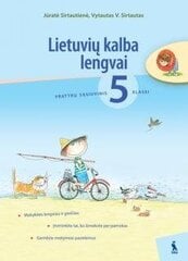 Lietuvių kalba lengvai. Pratybų sąsiuvinis 5 kl. цена и информация | Рабочие тетради | pigu.lt