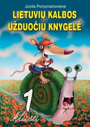 Lietuvių kalbos užduočių knygelė 1 kl. kaina ir informacija | Pratybų sąsiuviniai | pigu.lt