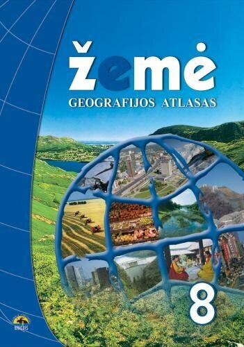 Žemė. Geografijos atlasas 8 kl. kaina ir informacija | Vadovėliai | pigu.lt