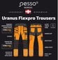 Darbo kelnės Pesso URANUS Flexpro KD135OR kaina ir informacija | Darbo rūbai | pigu.lt