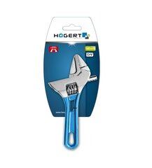 Разводной облегченный ключ HOEGERT HT1P562 с короткой рукояткой, 140 мм  цена и информация | Механические инструменты | pigu.lt