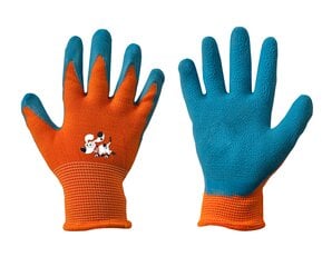 Комплект из 24 детских защитных перчаток Orange латекс 5 цена и информация | Рабочие перчатки | pigu.lt