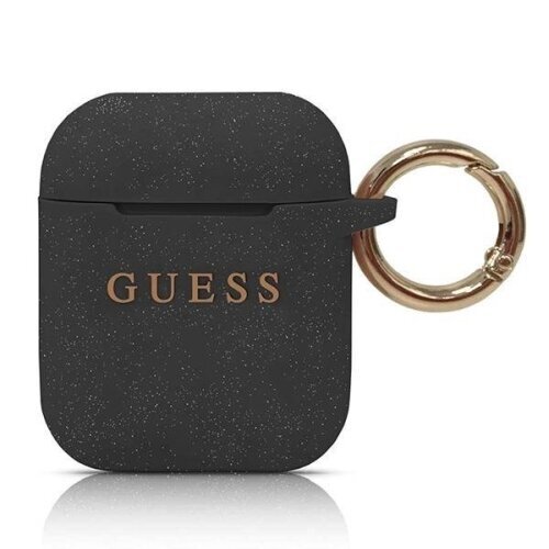 Guess GUACCSILGLBK Airpods case kaina ir informacija | Ausinės | pigu.lt