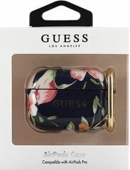 Защитный чехол для наушников Airpods Pro Guess GUACAPTPUBKFL03 цена и информация | Аксессуары для наушников | pigu.lt