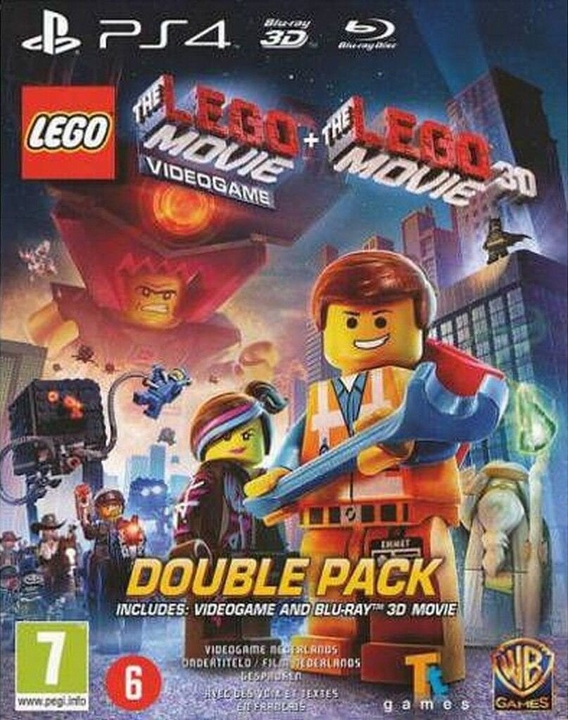PS4 LEGO Movie Videogame and LEGO Movie 3D Blu-Ray Double Pack kaina ir informacija | Kompiuteriniai žaidimai | pigu.lt