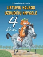 Lietuvių kalbos užduočių knygelė 4kl. цена и информация | Рабочие тетради | pigu.lt