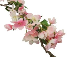 Dirbtinė žydinčių vyšnių šaka, rožinė kaina ir informacija | Dirbtinės gėlės | pigu.lt