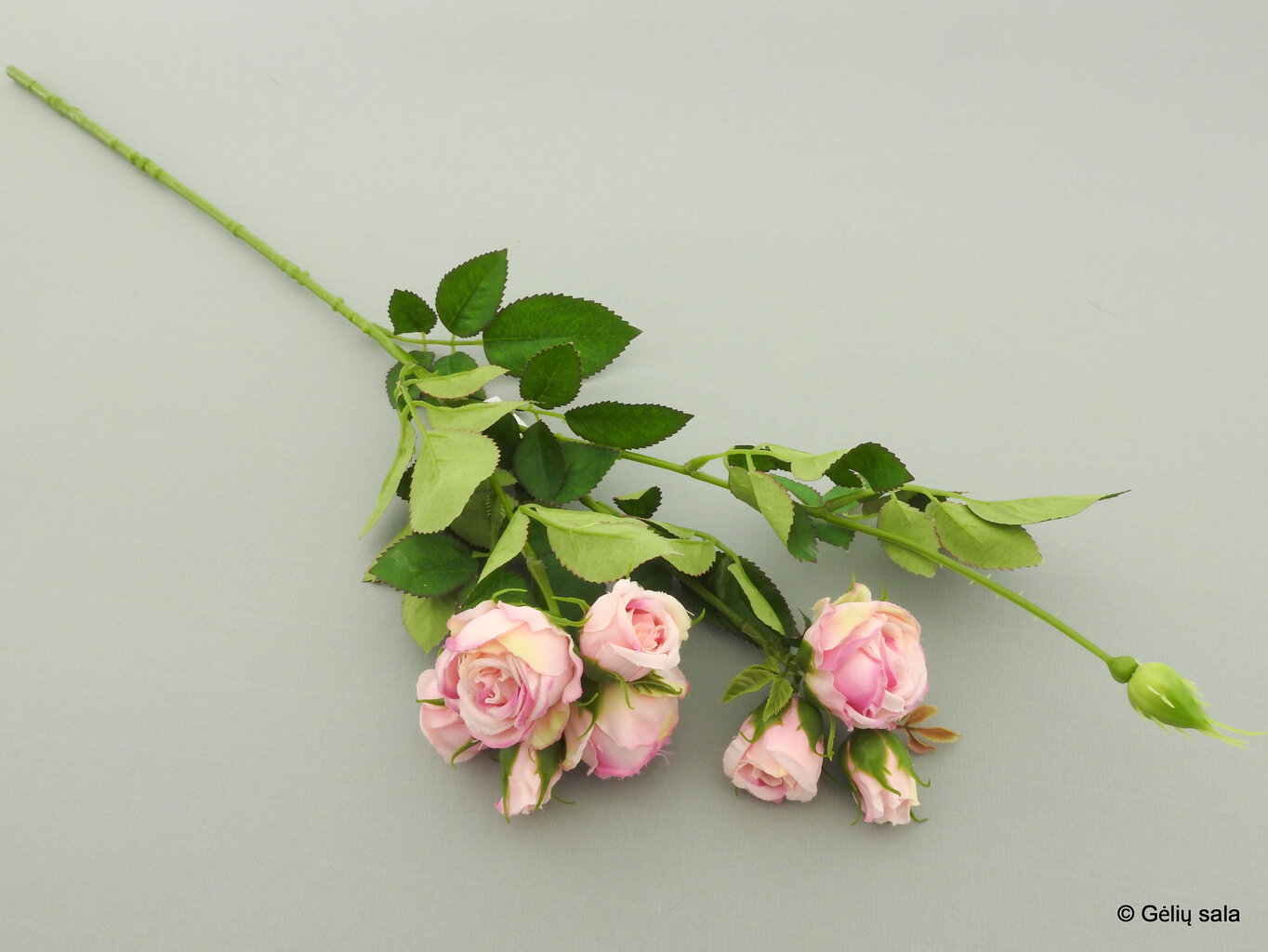 Rožės šaka kaina ir informacija | Dirbtinės gėlės | pigu.lt