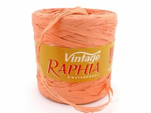 Dirbtinė rafija vintage Salmone цена и информация | Принадлежности для флористики | pigu.lt