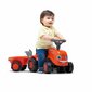Paspiriamas traktorius su priekaba ir priedais Falk Kubota, 260C kaina ir informacija | Žaislai kūdikiams | pigu.lt