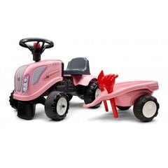 Толкаемый трактор с прицепом и аксессуарами Falk New Holland, 288C цена и информация | Игрушки для малышей | pigu.lt