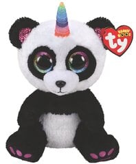 Pliušinė vienaragė panda TY Beanie Boos Paris, 15 cm, 36307 kaina ir informacija | Minkšti (pliušiniai) žaislai | pigu.lt