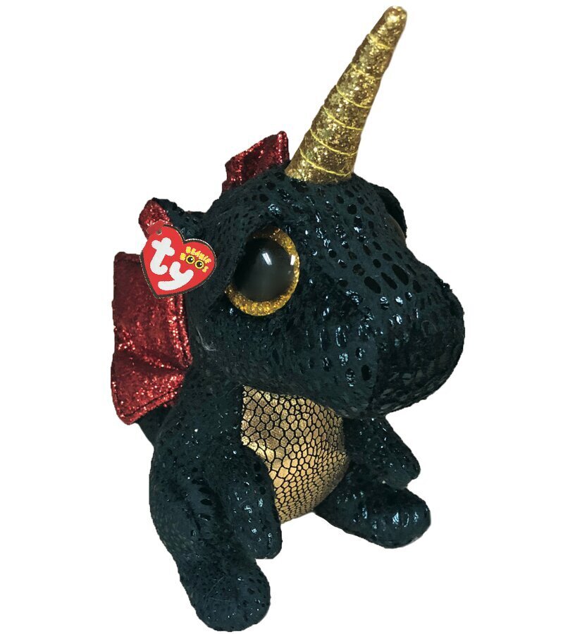 Pliušinis drakonas TY Beanie Boos Grindal, 23 cm, 36006 kaina ir informacija | Minkšti (pliušiniai) žaislai | pigu.lt