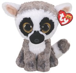 Pliušinis lemūras TY Beanie Boos Linus, 15 cm, 36472 kaina ir informacija | TY Batai vaikams ir kūdikiams | pigu.lt