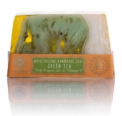 Питающее глицериновое мыло GREEN TEA Saules Fabrika, 80 г цена и информация | Мыло | pigu.lt