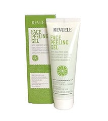 Очищающий гель для лица Revuele Face Peeling Gel, 80 мл цена и информация | Средства для очищения лица | pigu.lt