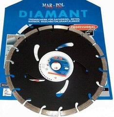 MAR-POL DIAL DIAM.350x25.4x10 SEG.ЧЕРНЫЙ/MP цена и информация | Шлифовальные машины | pigu.lt