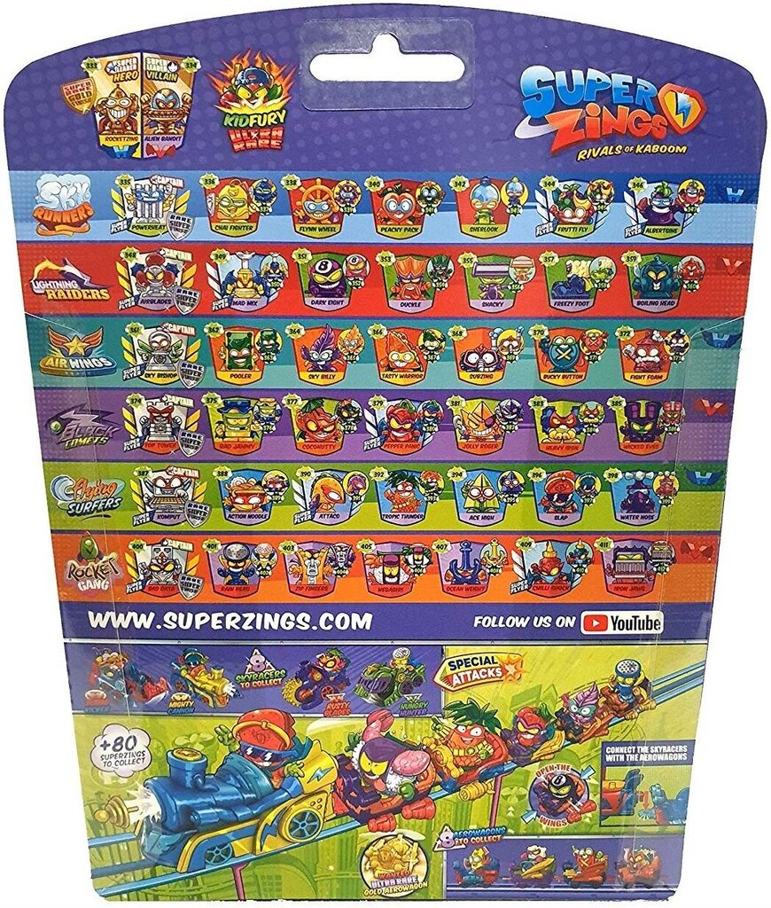 Figūrėlių rinkinys Super Zings MagicBox, 10 vnt. kaina ir informacija | Žaislai berniukams | pigu.lt
