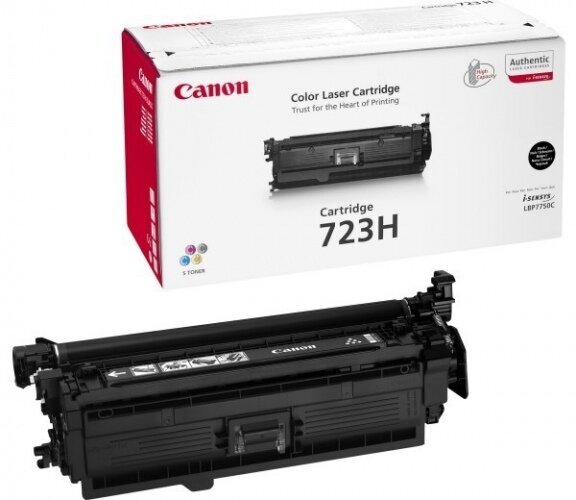 Canon CRG 723 HC (2645B002), juoda kasetė kaina ir informacija | Kasetės lazeriniams spausdintuvams | pigu.lt