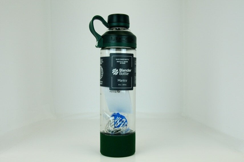 Avento Bottle+Shaker Ball 600ml, Clear