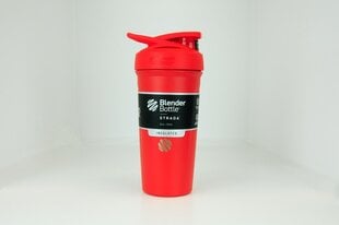 Шейкер BlenderBottle Strada Thermo Edelstahl 710 мл, красный цена и информация | Фляги для воды | pigu.lt