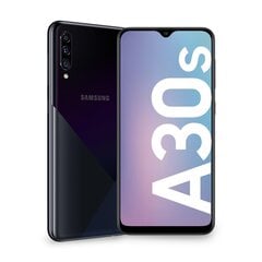 Samsung Galaxy A30s (A307), 128 GB, Dual SIM, Prism Crush Black цена и информация | Мобильные телефоны | pigu.lt